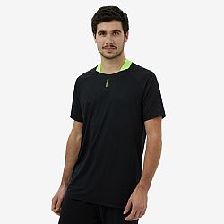 ALLSIX Pánsky tréningový dres na volejbal čierno-zelený čierna 2XL