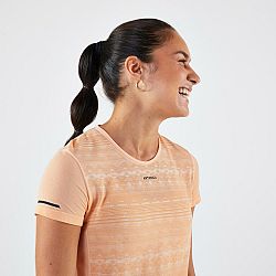 ARTENGO Dámske tenisové tričko TTS Light oranžové béžová M