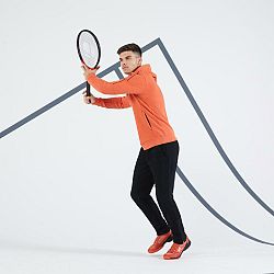 ARTENGO Pánska mikina Soft na tenis s kapucňou červená modrá 2XL