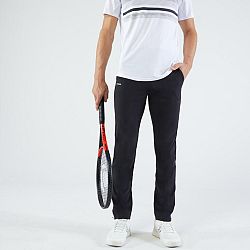 ARTENGO Pánske tenisové nohavice Essential čierne 3XL (W44 L34)