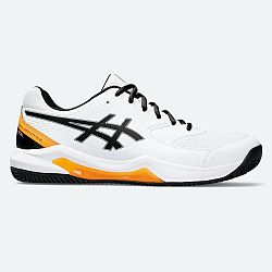 ASICS Pánska obuv na padel Gel Dedicate 8 bielo-oranžová 43,5
