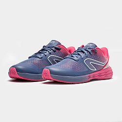 Detská obuv na atletiku AT 500 Kiprun Fast ružovo-modrá ružová 37