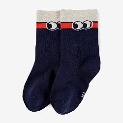 DOMYOS Sada 5 párov detských ponožiek s motívmi modrá 23-26