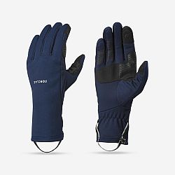 FORCLAZ Strečové dotykové rukavice MT500 na horskú turistiku tmavomodré XS