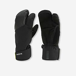 INOVIK Detské hrejivé rukavice na bežecké lyžovanie XC S 500 6 rokov
