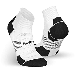KIPRUN Bežecké ponožky Run900 Mid tenké biela 37-38