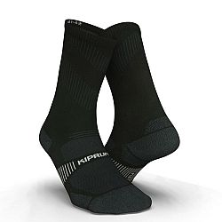 KIPRUN Bežecké ponožky Run900 tenké po lýtka čierne 39-40