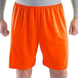 KIPSTA Futbalové šortky F100 pre dospelých oranžové červená L