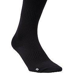 KOROK Ponožky pre dospelých FH500 na pozemný hokej čierne 43-46
