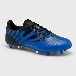 OFFLOAD Pánska tvarovaná obuv na ragby Score R500 FG modro-čierna modrá 43