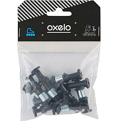 OXELO Súprava skrutiek pre inline korčule: 8+2 skrutiek, 8 podložiek, 16 rámov.