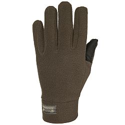 SOLOGNAC Fleecové poľovnícke rukavice 300 khaki XL-2XL