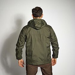 SOLOGNAC Nepremokavá poľovnícka bunda 100 zelená khaki XL