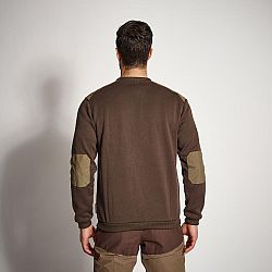 SOLOGNAC Poľovnícky sveter 500 hnedý hnedá L