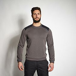 SOLOGNAC Poľovnícky sveter 500 sivý šedá XL