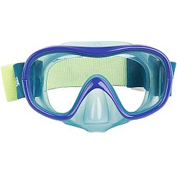 SUBEA Detská potápačská maska 100 Comfort modrá S