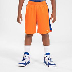 TARMAK Detské basketbalové šortky SH500 oranžové oranžová 10-11 r (141-150 cm)