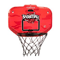 TARMAK Prenosný basketbalový kôš K900 nástenný červeno-čierny červená