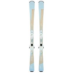WEDZE Dámske zjazdové lyže s viazaním Boost 500 modré zelená 156 cm