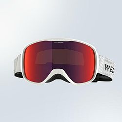 WEDZE Lyžiarske okuliare G 500 fotochromatické do každého počasia biele S