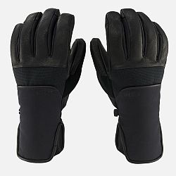 WEDZE Lyžiarske rukavice 550 čierne XS