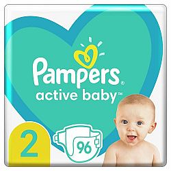 Pampers Active Baby 4-8kg 2 96 ks